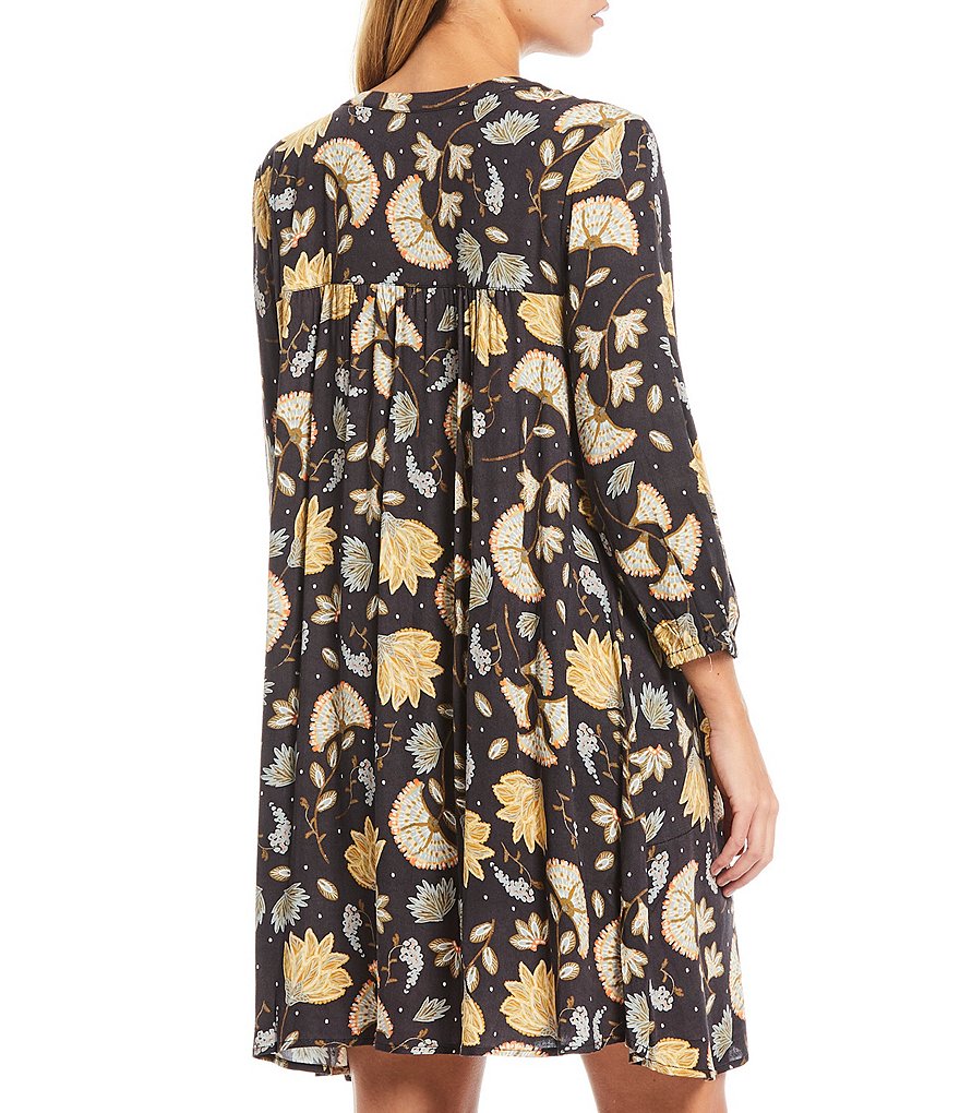 Refinery29 Floral Print Woven Sleepshirt