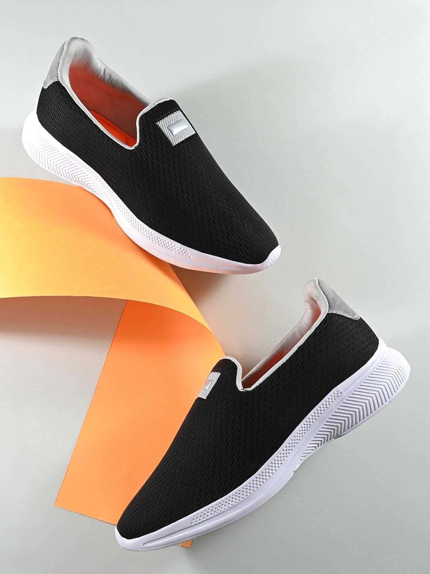 Giorgio Men's Black Running Shoes