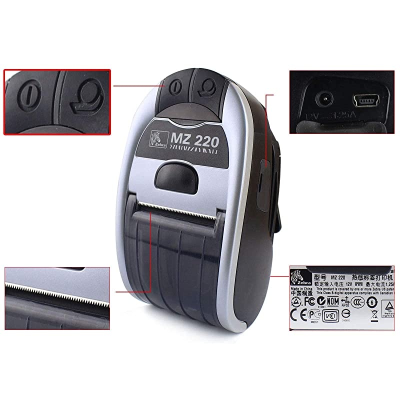 220 Mobile Bluetooth Receipt Printer 220 Thermal Wireless Printer Direct Portable Printer M2E0UB0E02000