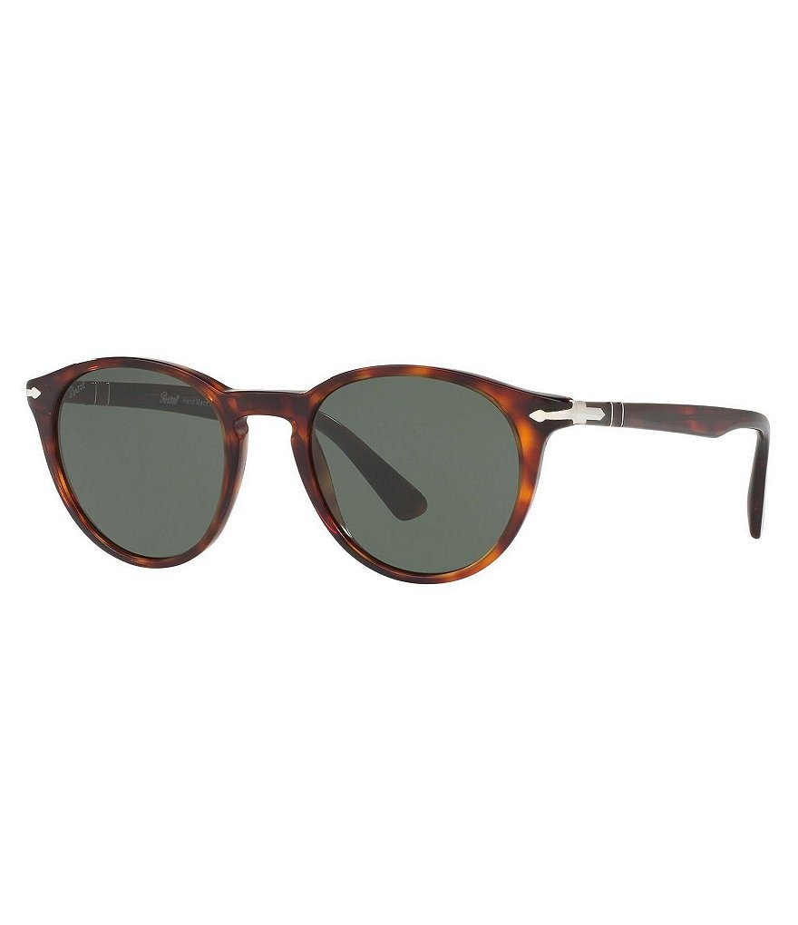 Persol Men's PO3152S Round 52mm Sunglasses