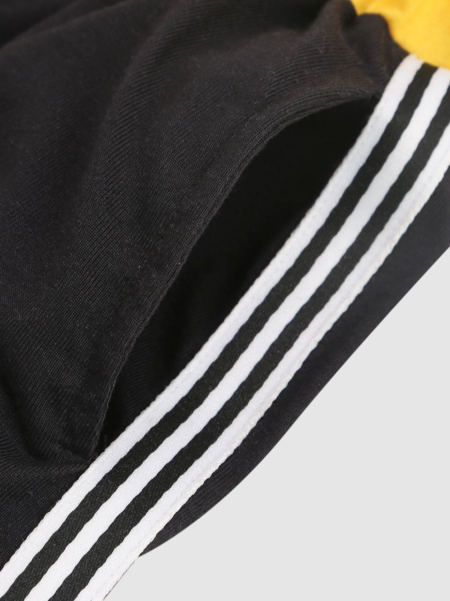 Kids Craft Black Cotton Shorts