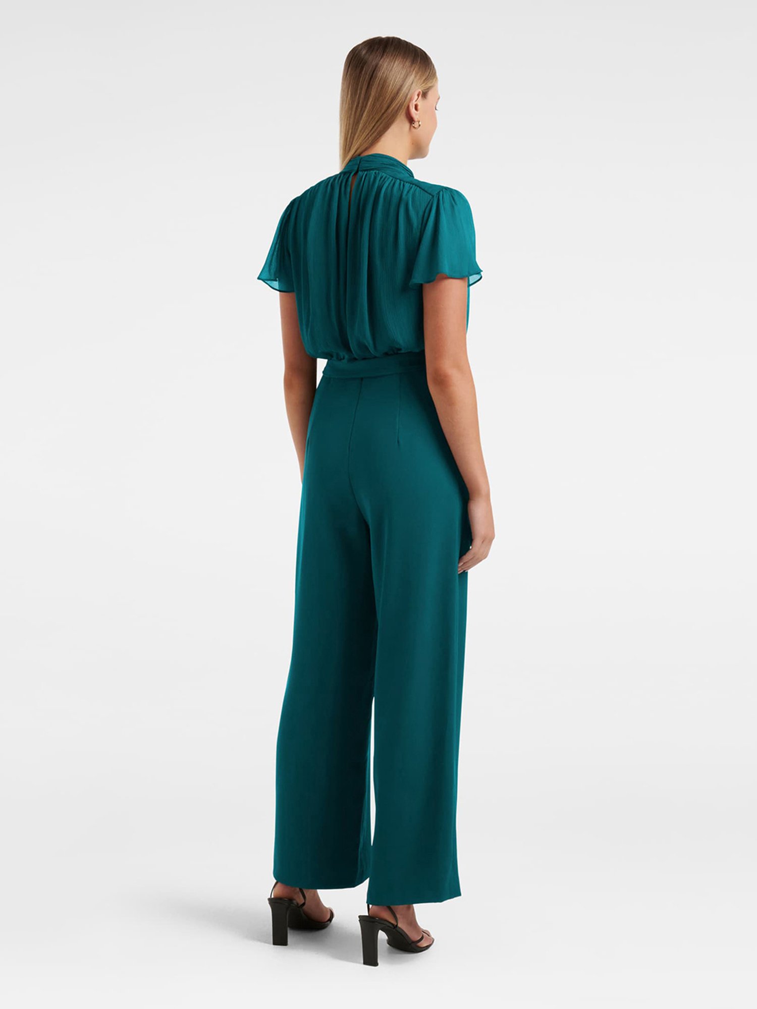 Forever New Dark Green Jumpsuit
