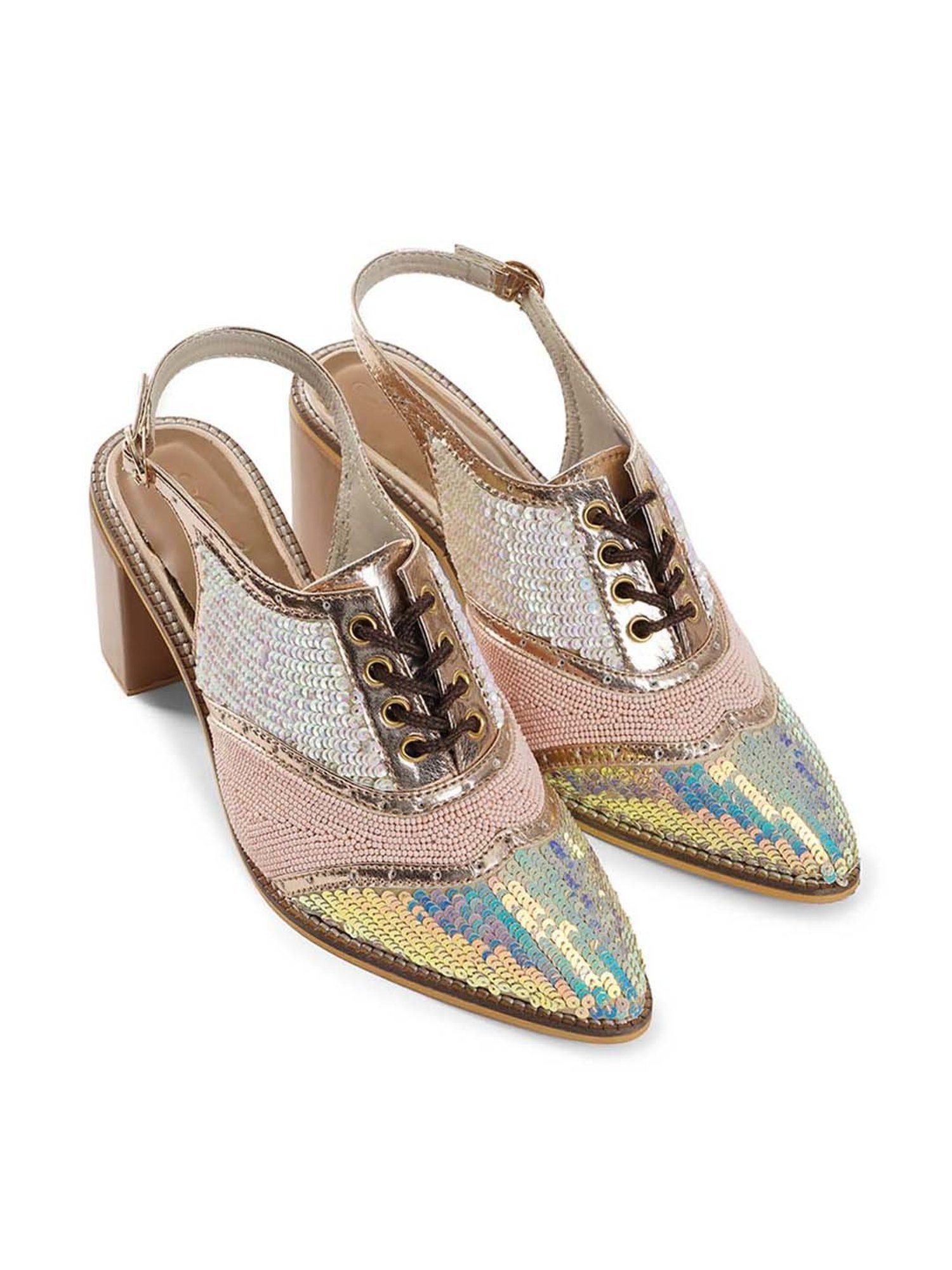 Sole House Women's Multicolor Back Strap Sandals