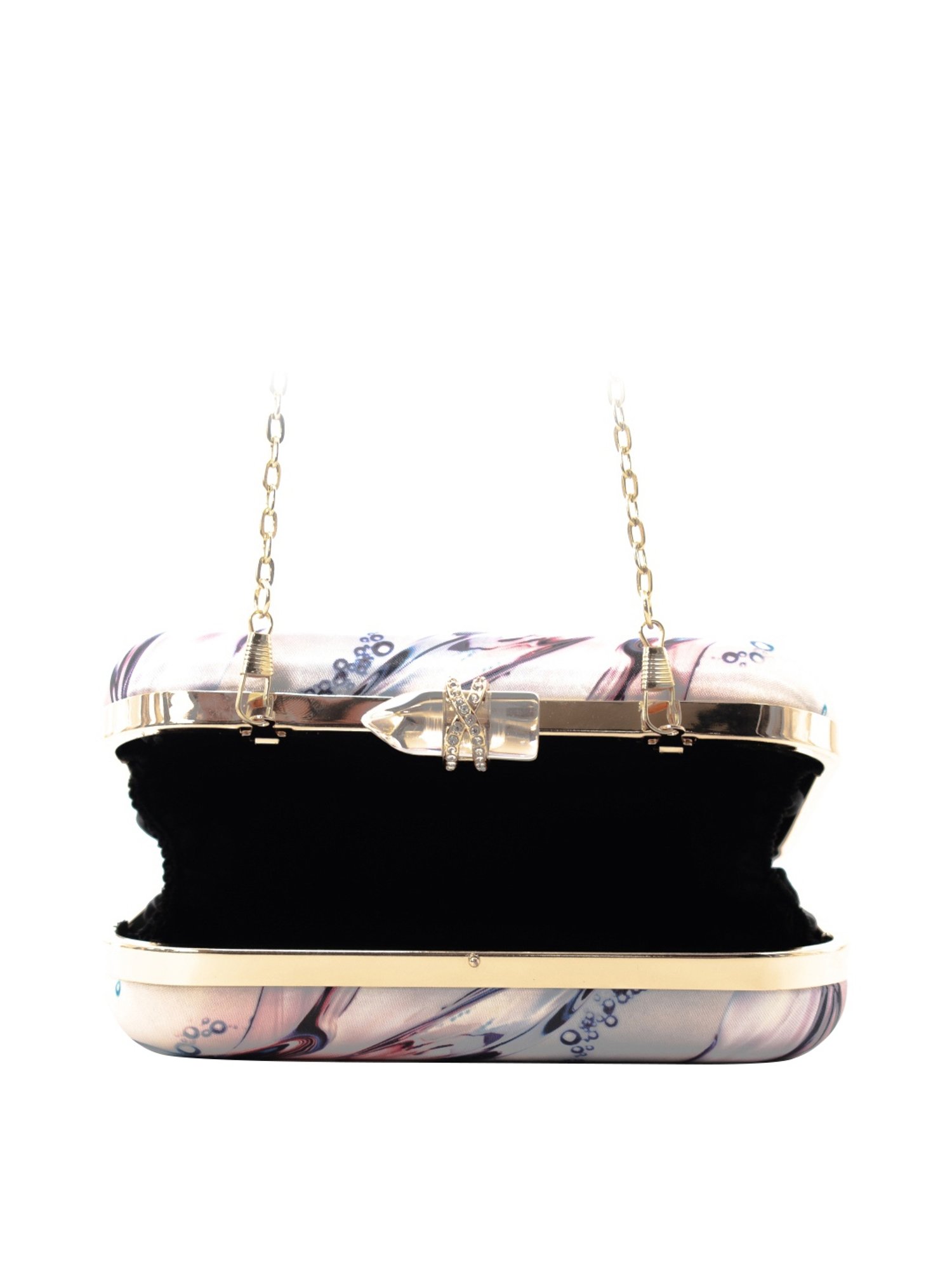 Sugarcrush Multicolor Satin Clutch