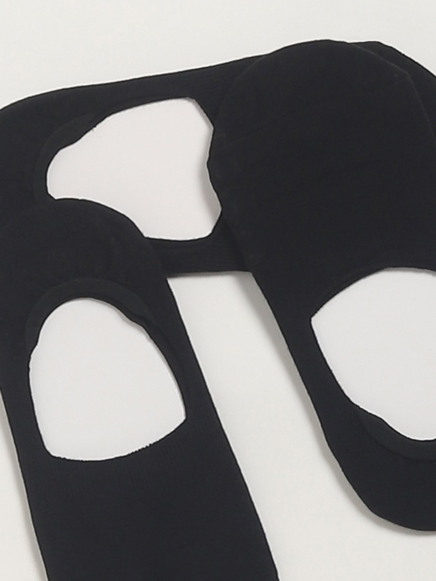 WES Lounge by Westside Black No-Show Socks - Pack of 3