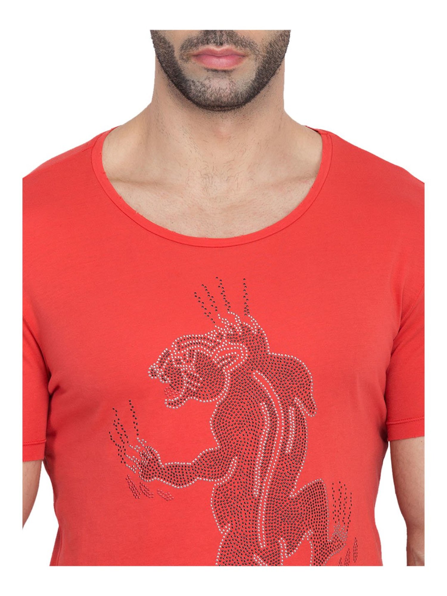 Antony Morato Red Short Sleeves T-Shirt