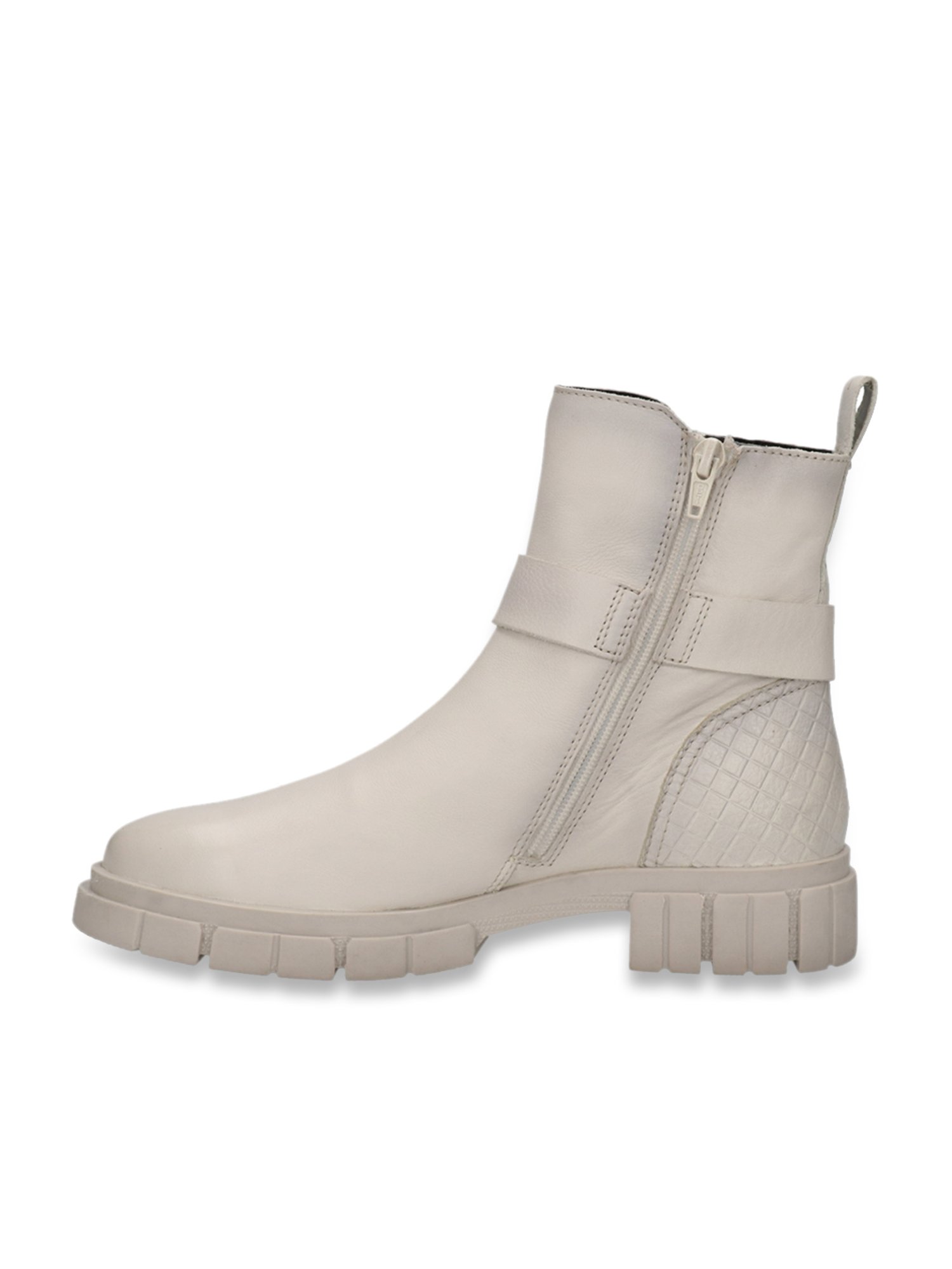 Bagatt Women's Fiona Off White Booties