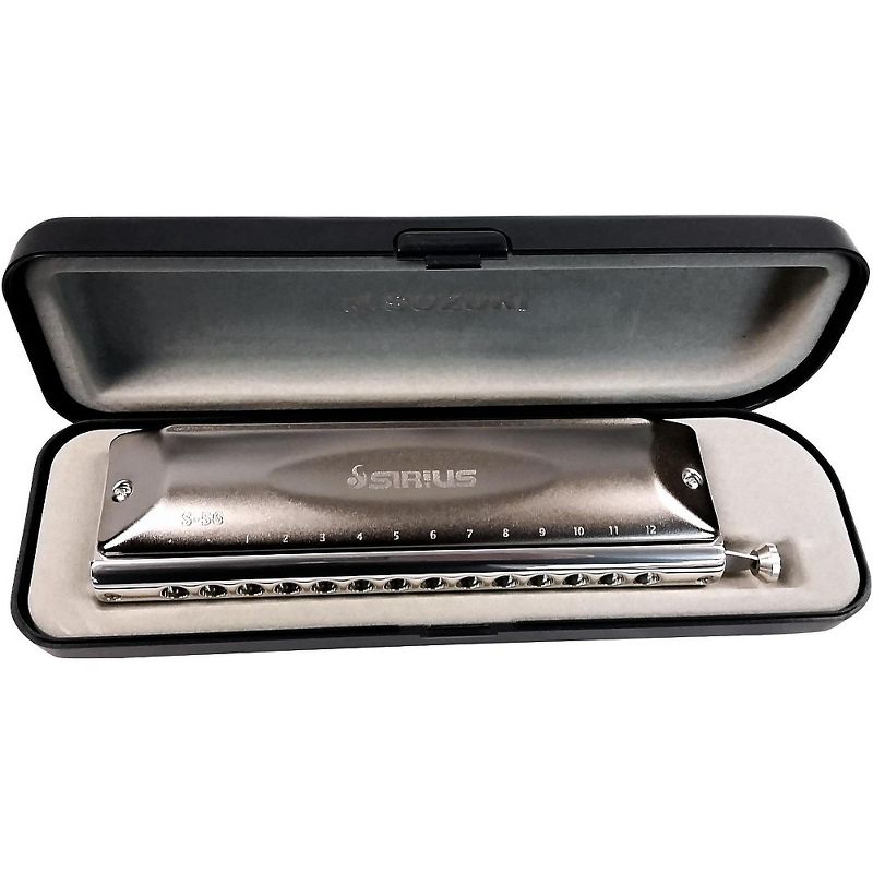 Suzuki S-56S Sirius 56-Hole Chromatic Straight Harmonica