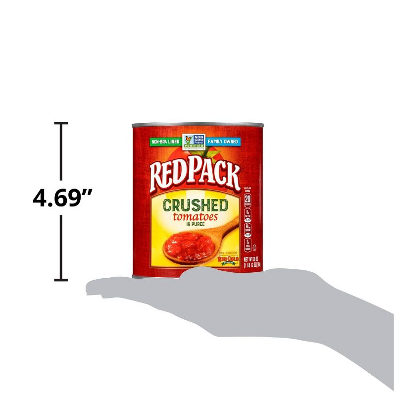 Red Pack Canned Crushed Tomatoes 28oz