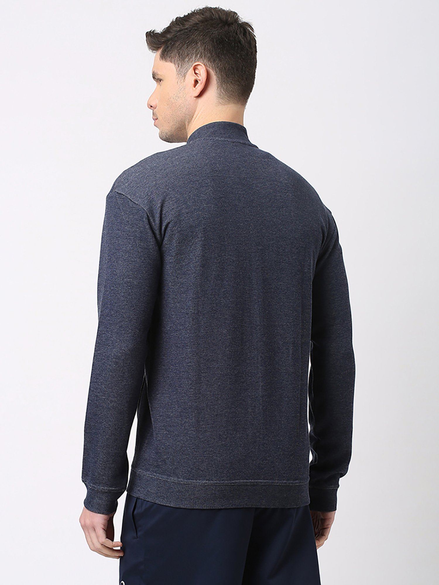 Slowave Teal Regular Fit Sports Hooded Jacket