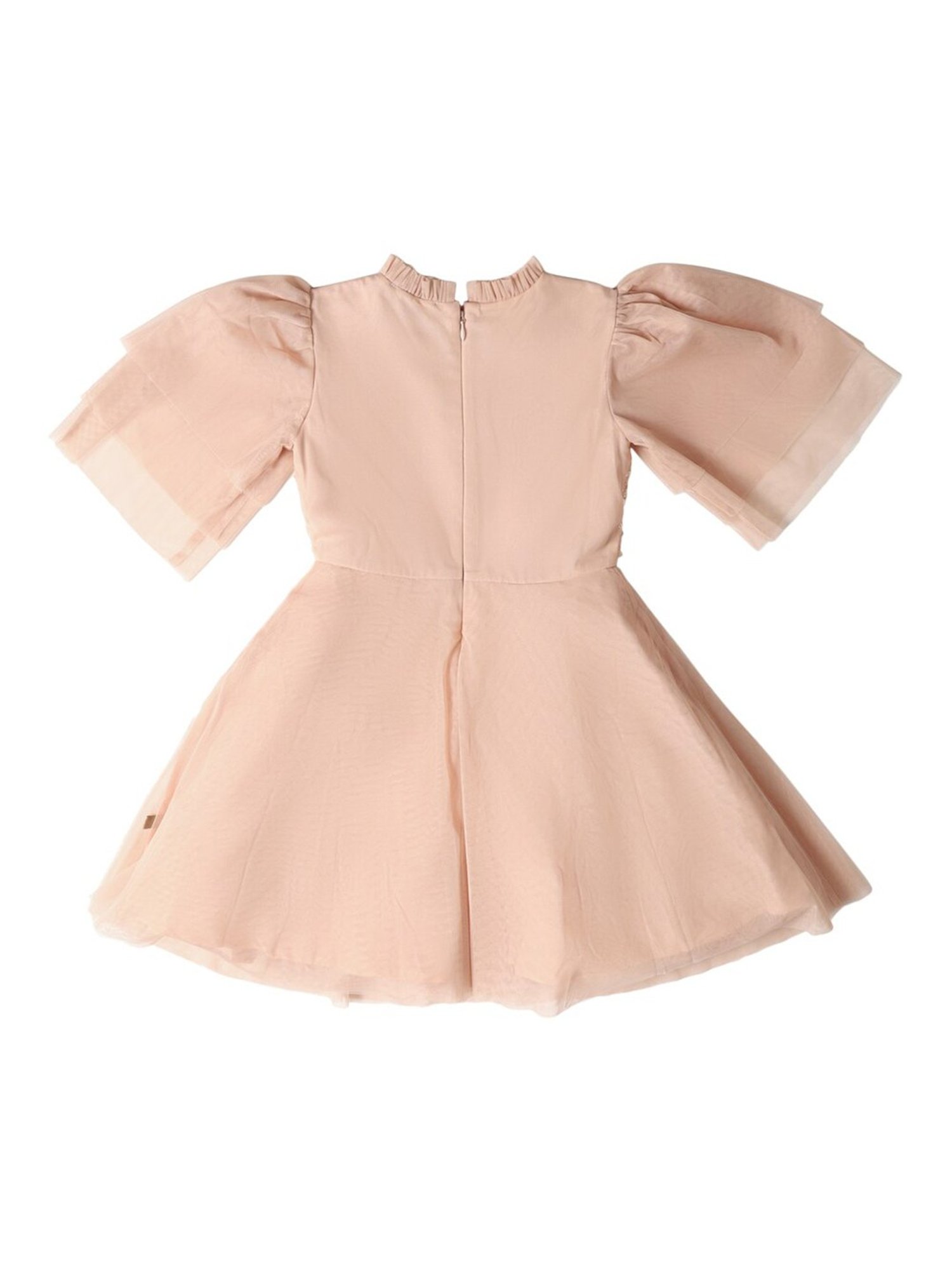 Allen Solly Junior Peach Embellished Frock