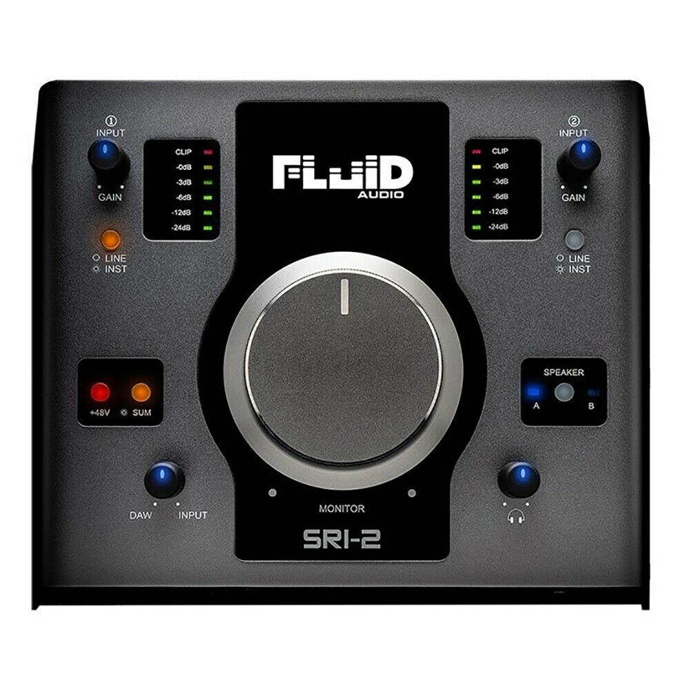 Fluid Audio SRI-2 2-Input 24-bit/192kHz USB Audio Recording Interface