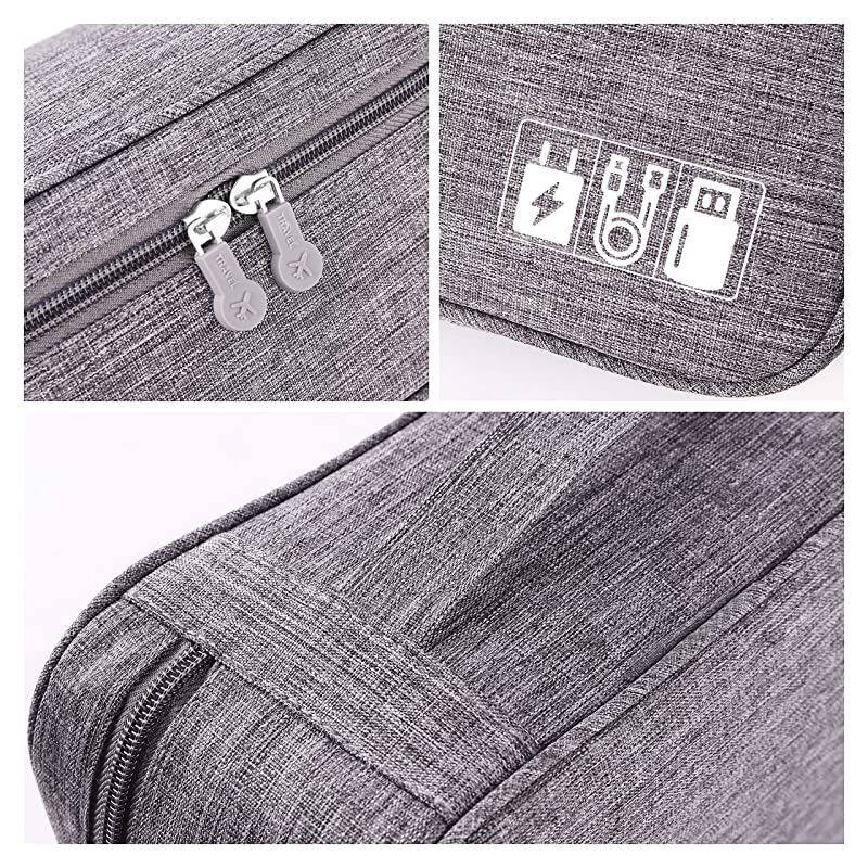 Electronic Organizer Travel Universal Cable Organizer Electronics Accessories Cases for Cable, Charger, Phone, USB, SD Card