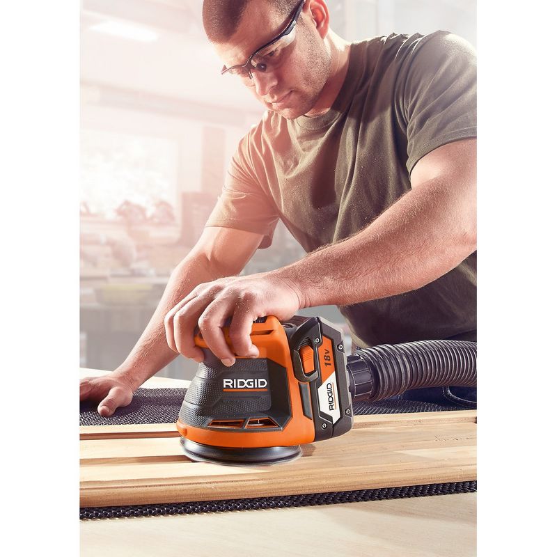 Ridgid ZRR8606B GEN5X 18V Lithium-Ion 5 in. Random Orbit Sander (Tool Only)