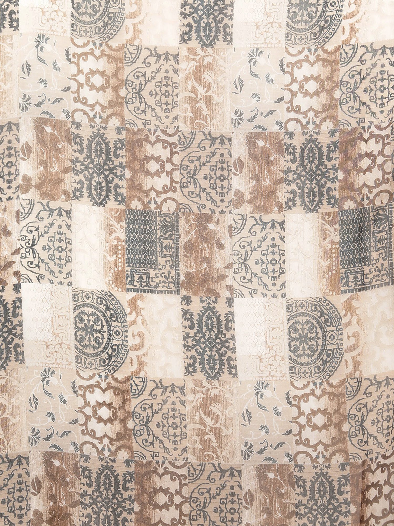 Jompers Brown Printed Lehenga Choli Set With Dupatta