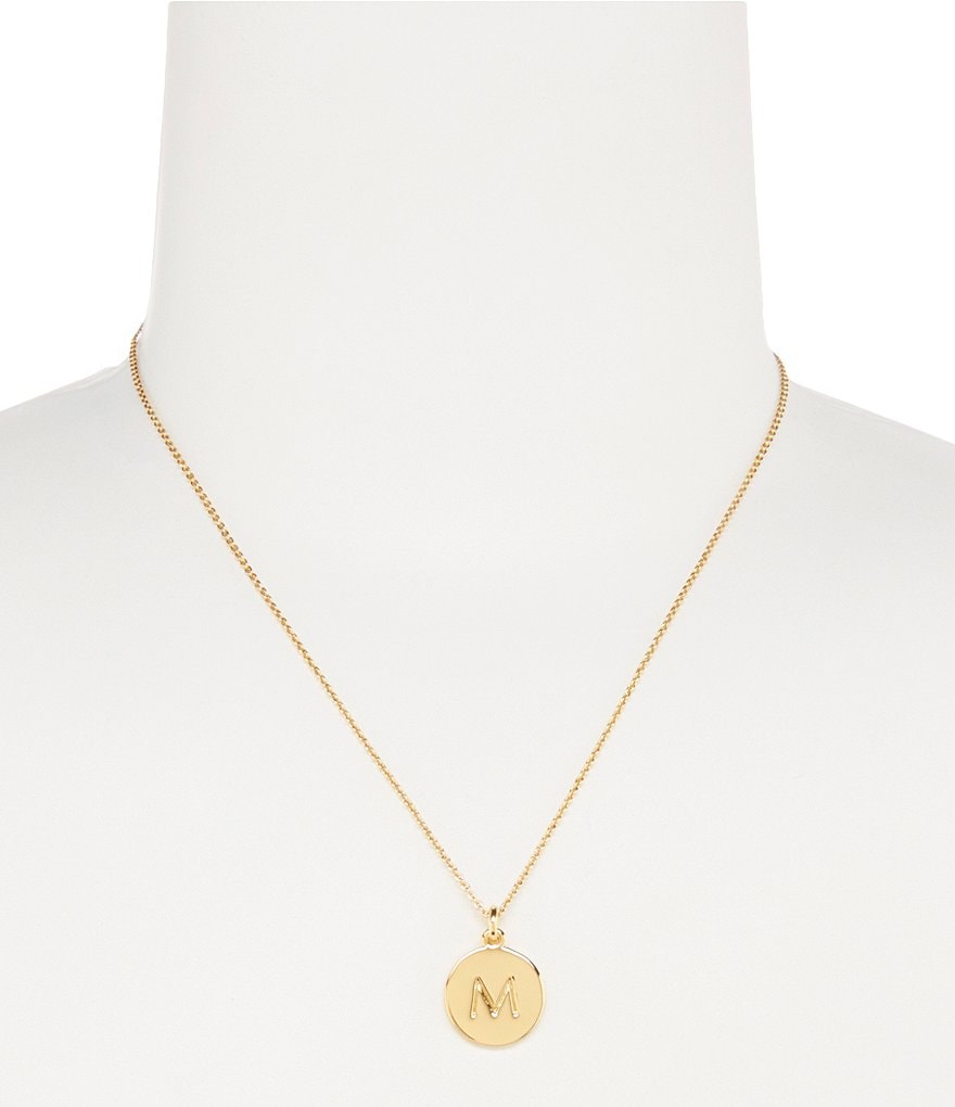 kate spade new york #double;One In A Million#double; Initial Necklace