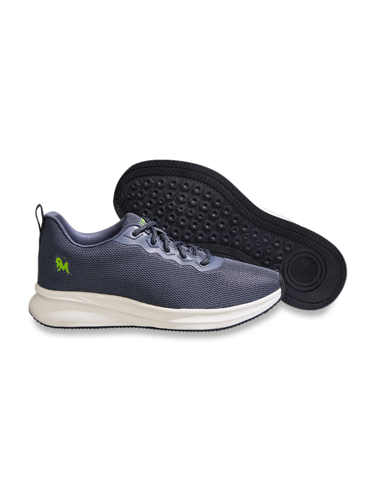 Neemans Men's Grey Running Shoes