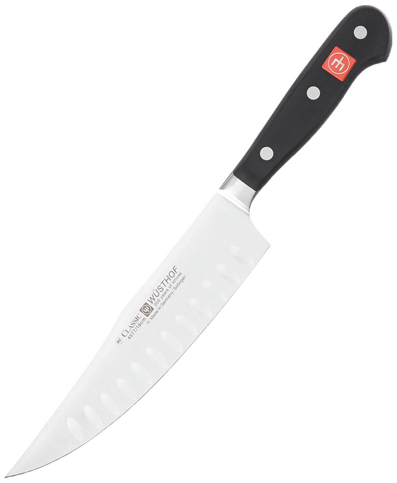 Wusthof Classic 7" Craftsman Knife, Hollow Edge