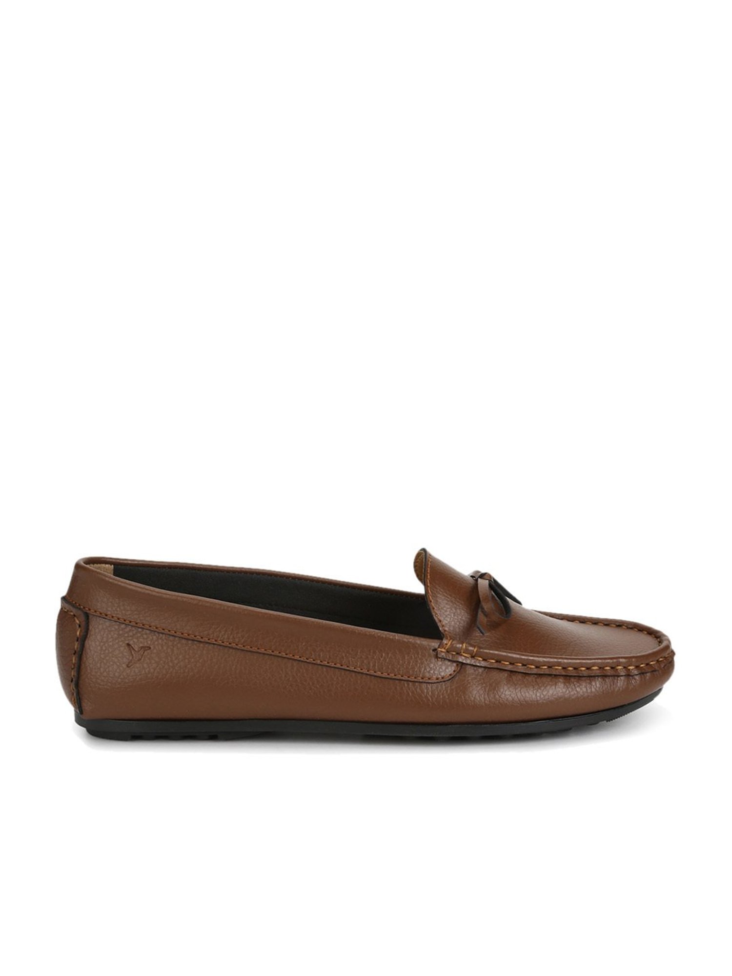 Yoho Women's Brown Casual Loafers
