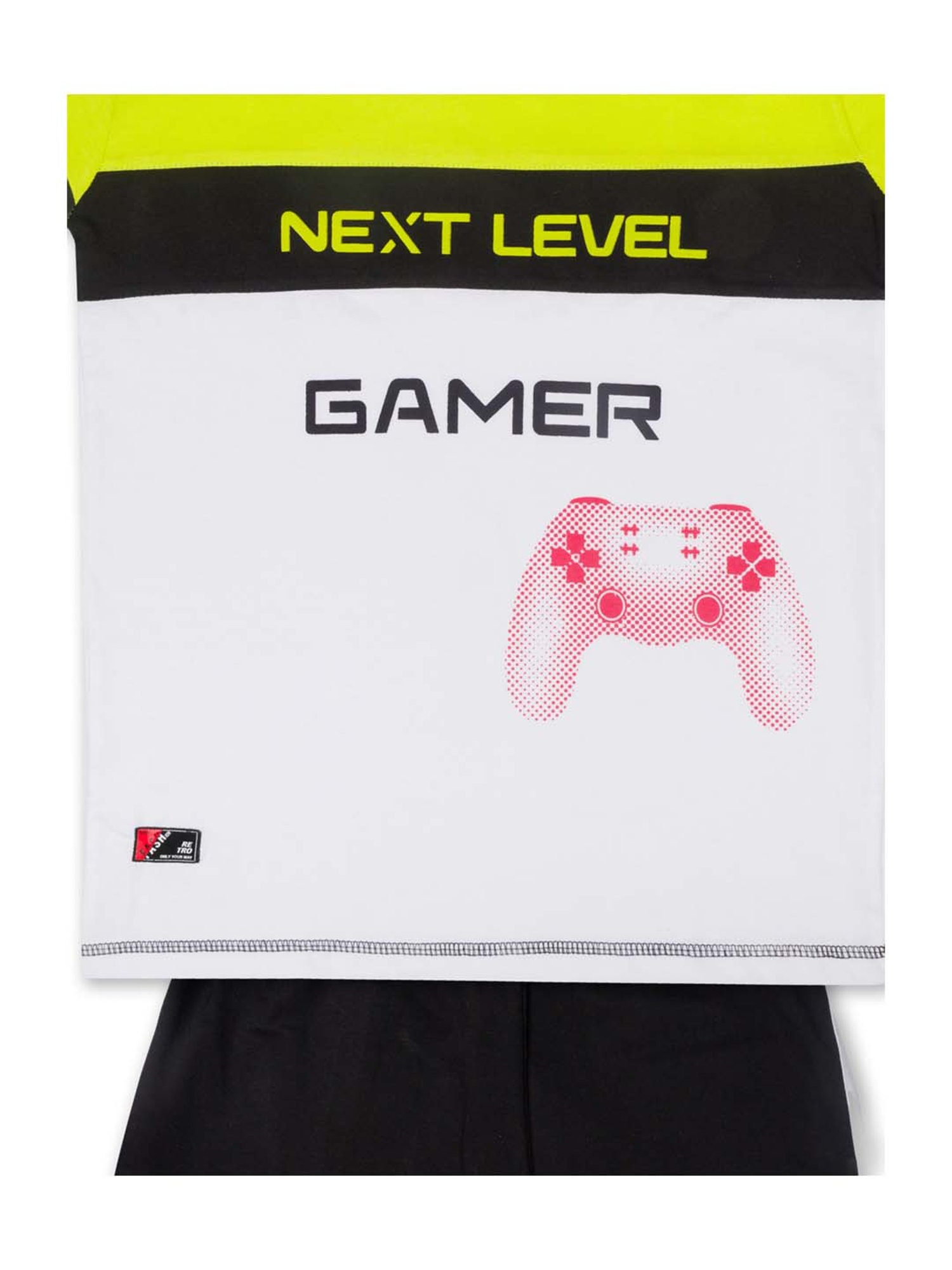 Todd N Teen Kids Green Cotton Printed T-Shirt & Joggers