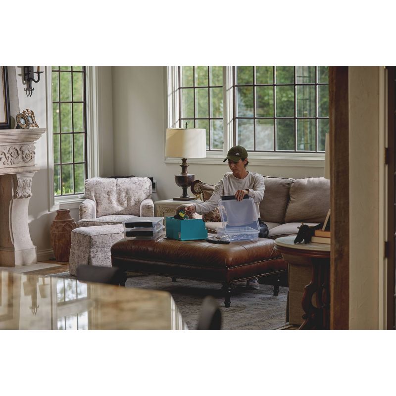 Storage Cabinet Mahogany - Hodedah Import