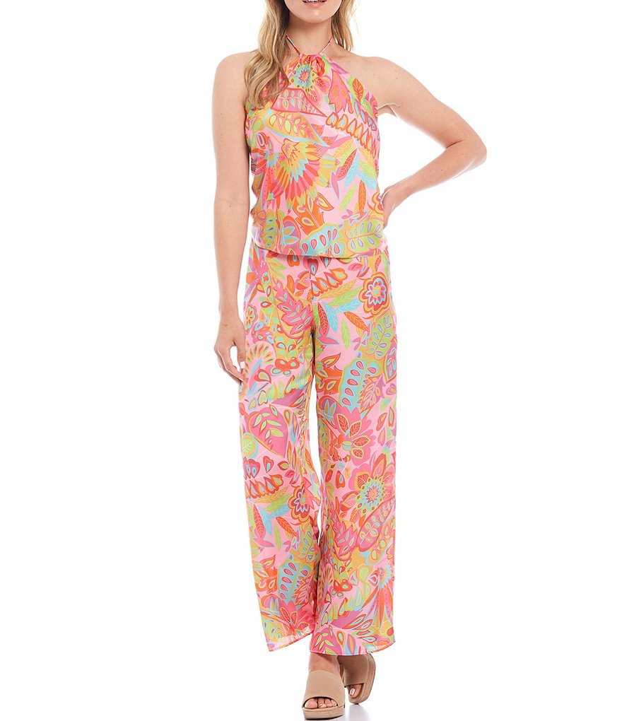 Julie Brown Amalfi Printed Coordinating Halter Top