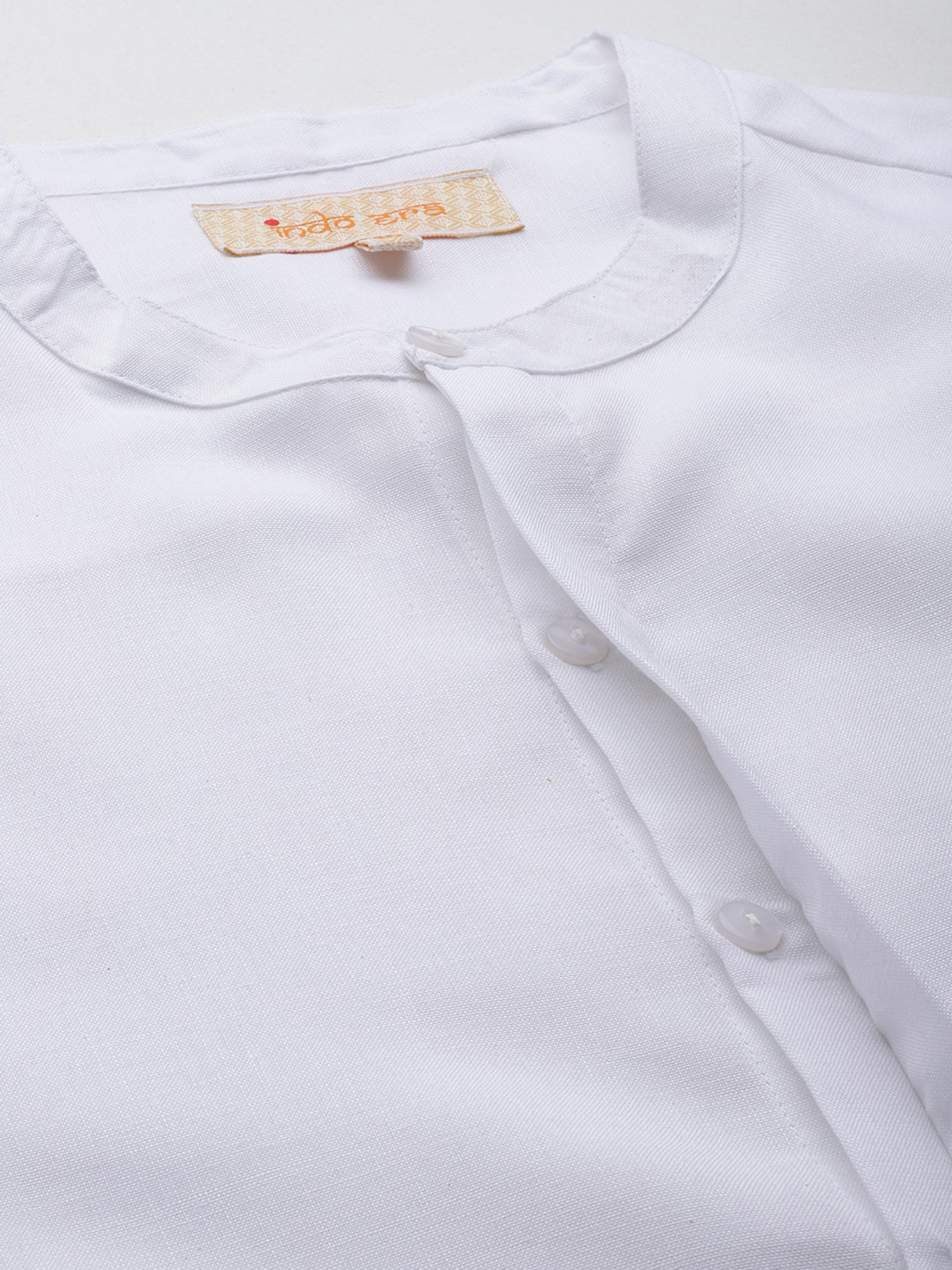 Ramraj Red Cotton Regular Fit Shirt