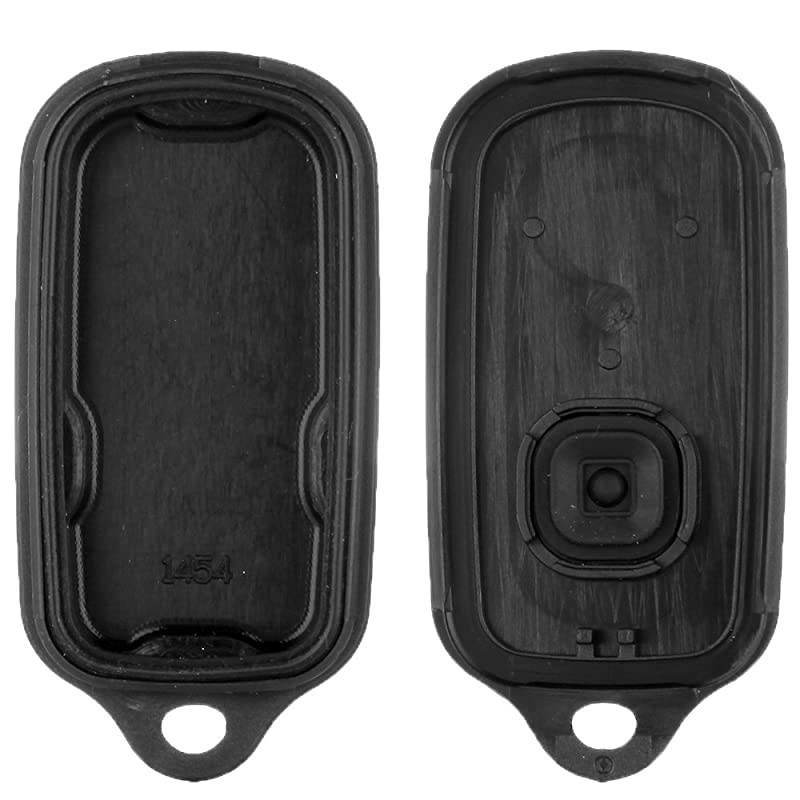 HYQ12BAN 2X Key Shell Case 3 Buttons Key Fob Replacement for 02 03 04 05 06 for T oyota Sequoia Avalon HYQ12BAN 4runner key fob