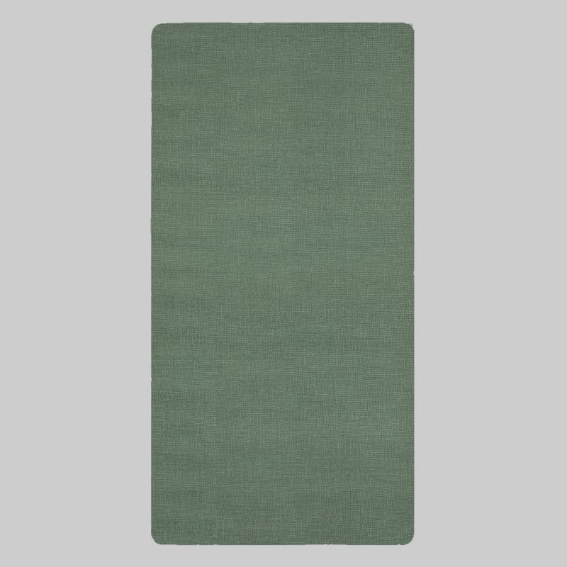 20"x34" Medallion Accent Kitchen Rug Blue - Threshold™