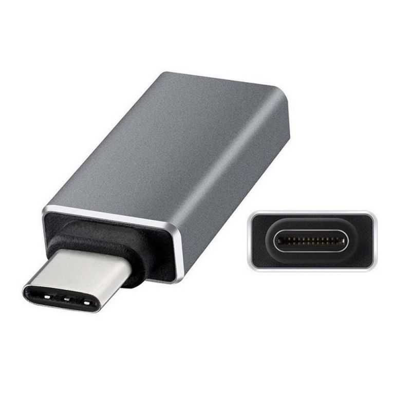 axGear USB-C to USB 3.0 OTG Adapter Male to Femle M/F USB to Type-C 3.1 Converter