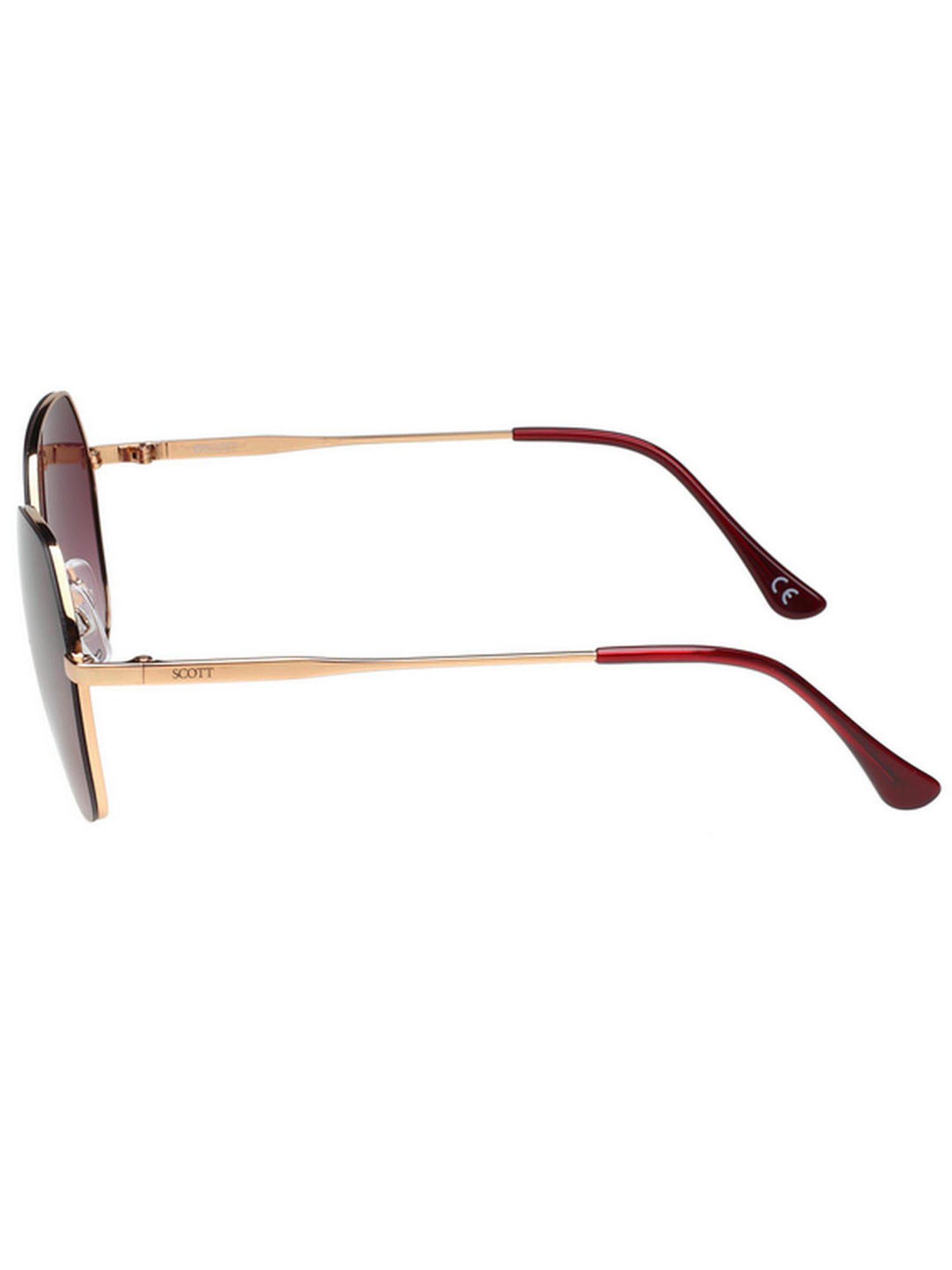 SCOTT Pink Geometric UV Protection Sunglasses for Women