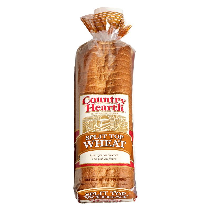 Country Hearth Split Top Wheat Bread - 24oz