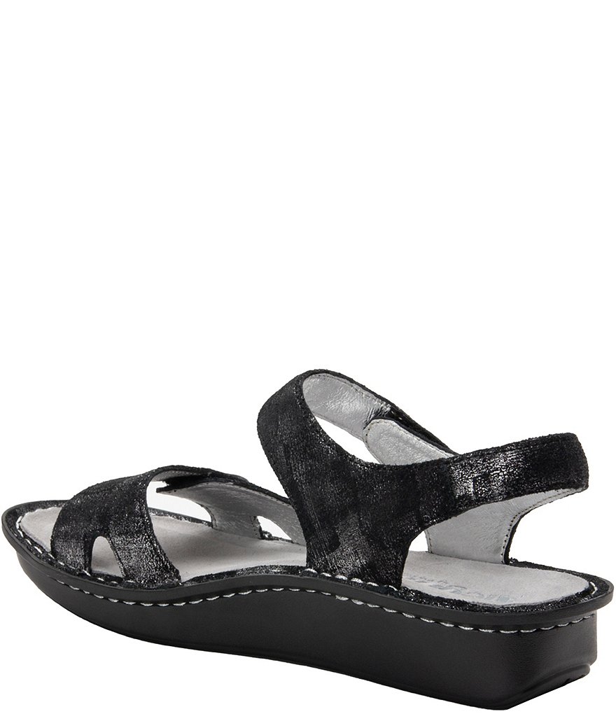 Alegria Vienna Printed Leather Sandals
