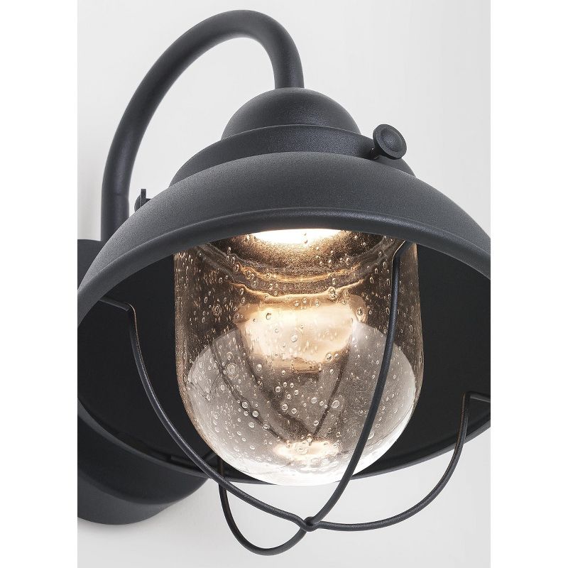 Generation Lighting Sebring 1 light Black Outdoor Fixture 887093S-12
