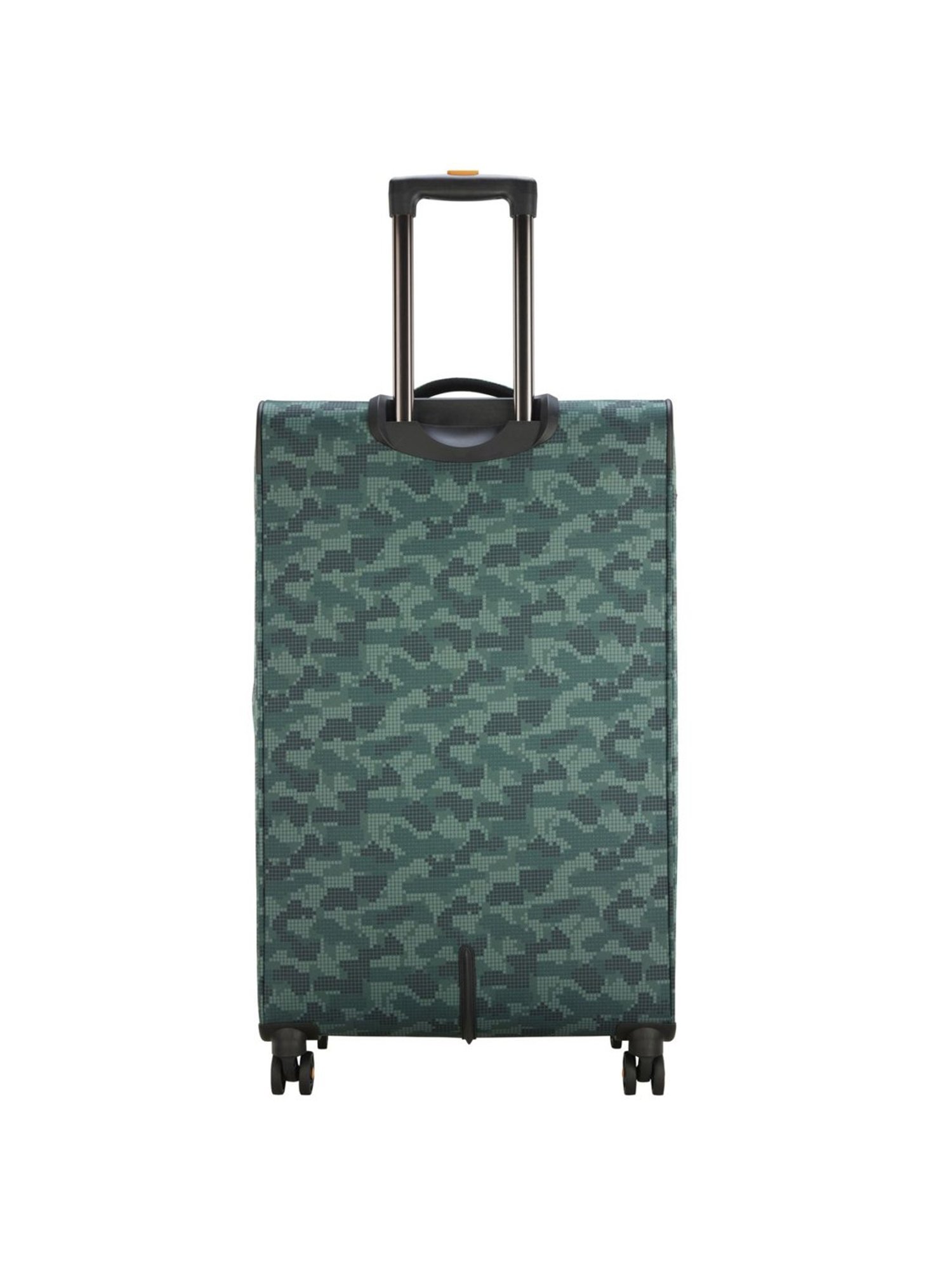 VIP Covert Green Printed Soft Large Trolley Bag - 35 cm
