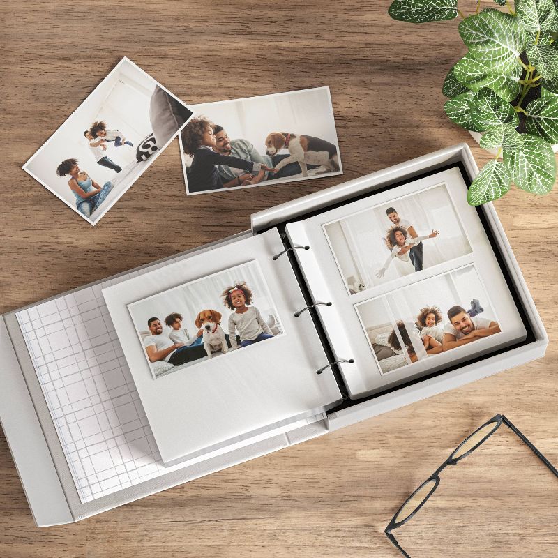 MBI Baby Post Bound Album W/Window 12"X12"-Blue