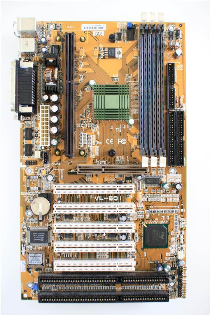 MB, FIC VL-601  233/266/300/333MHz , 2x ISA, 5x PCI, AGP