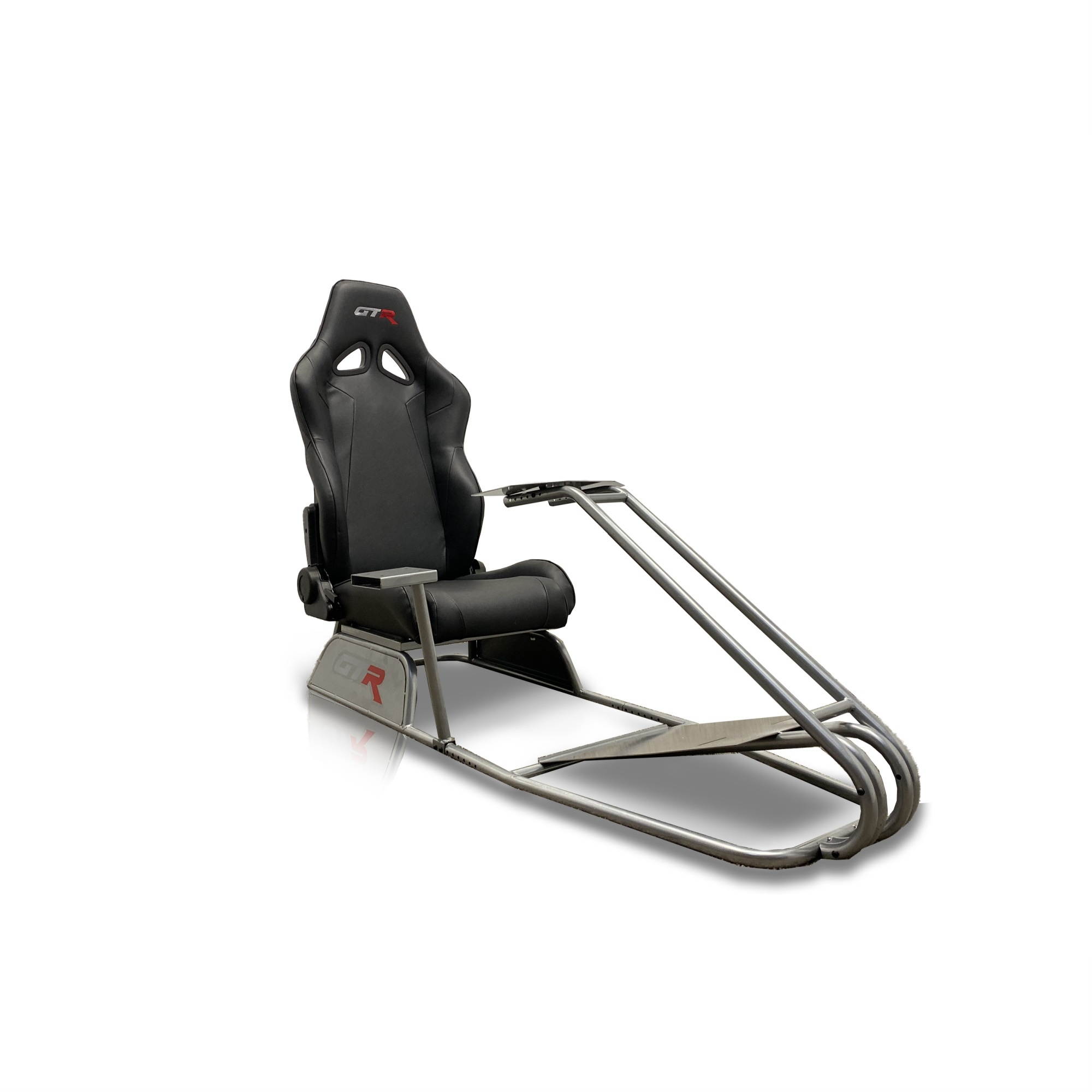 GTR Simulator - GTS Model with Adjustable Racing Seat - Driving Racing Simulator Cockpit with Gear Shifter Mount &hellip;