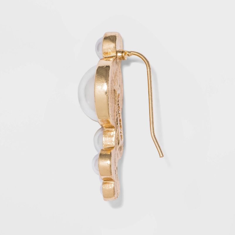 SUGARFIX by BaubleBar Pearl Ear Crawlers - Pearl