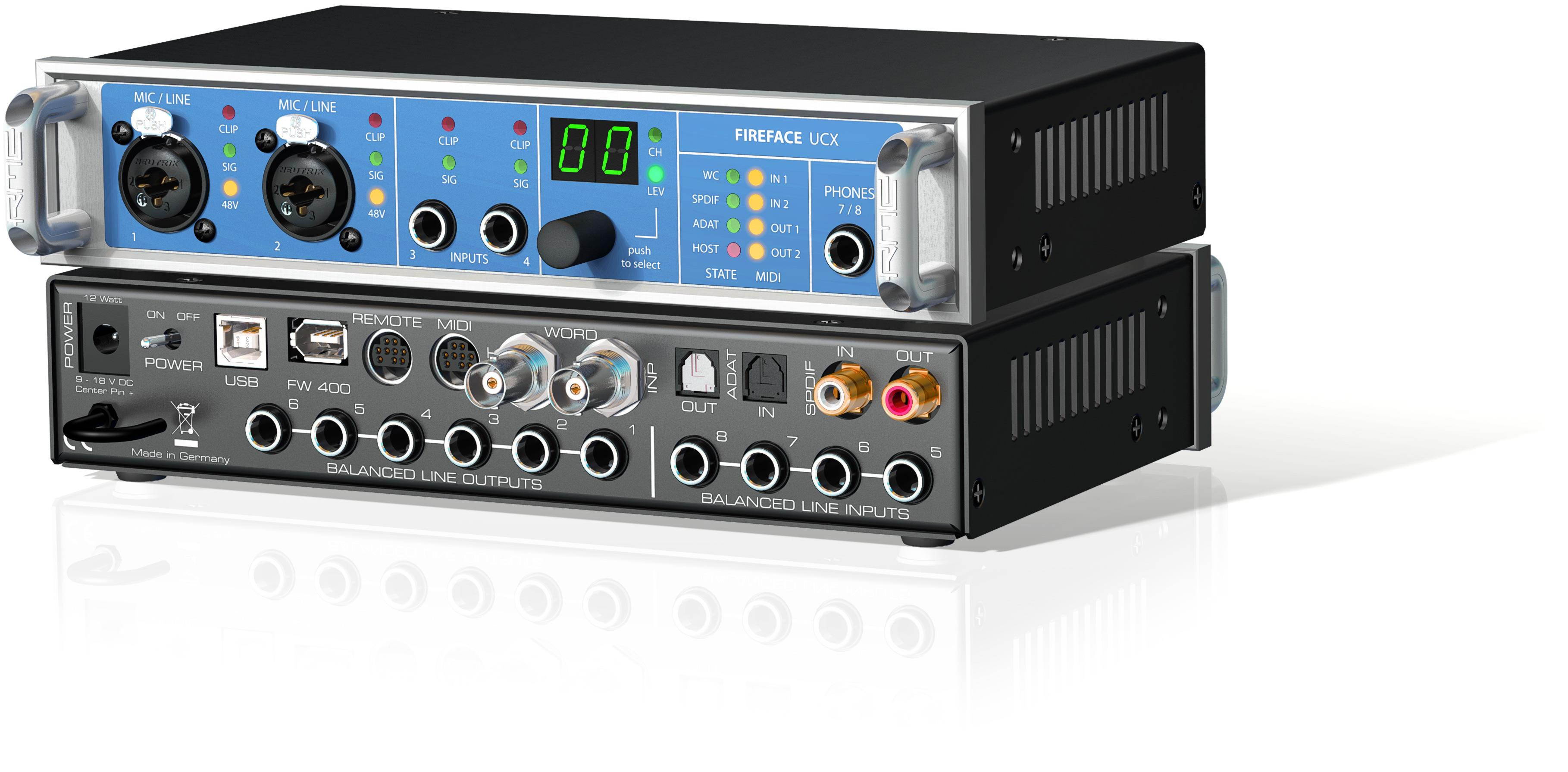 RME Fireface UCX USB and FireWire Audio Interface