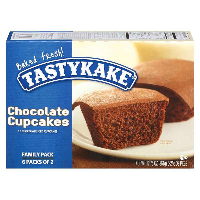 Tastykake Chocolate Cupcakes - 12ct/12.75oz