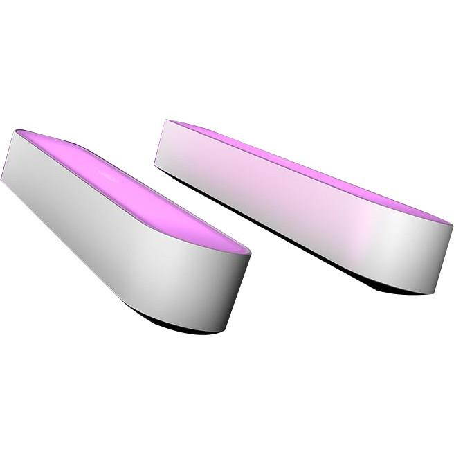 Philips Hue Play White & Color Ambiance Smart LED Bar Light, 2-Pack, White (Works with Amazon Alexa, Apple Homekit & Google Home)