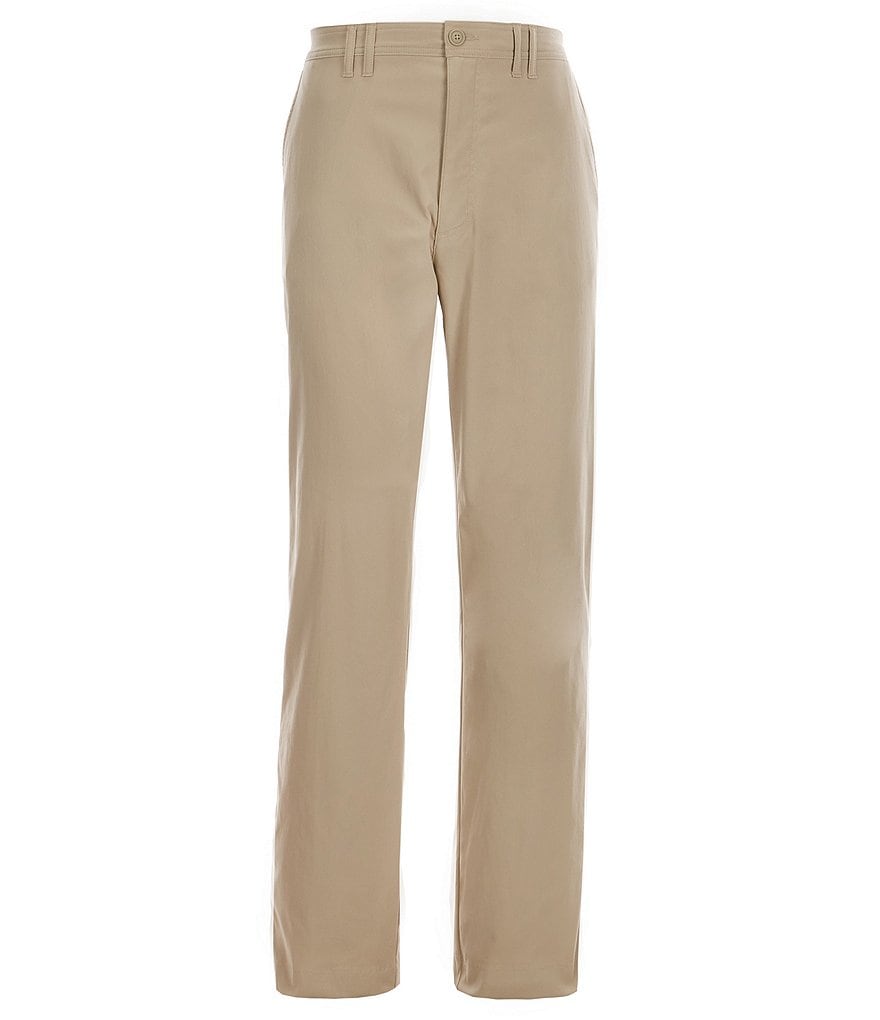 Daniel Cremieux Signature Solid Flat-Front Performance Stretch Pants