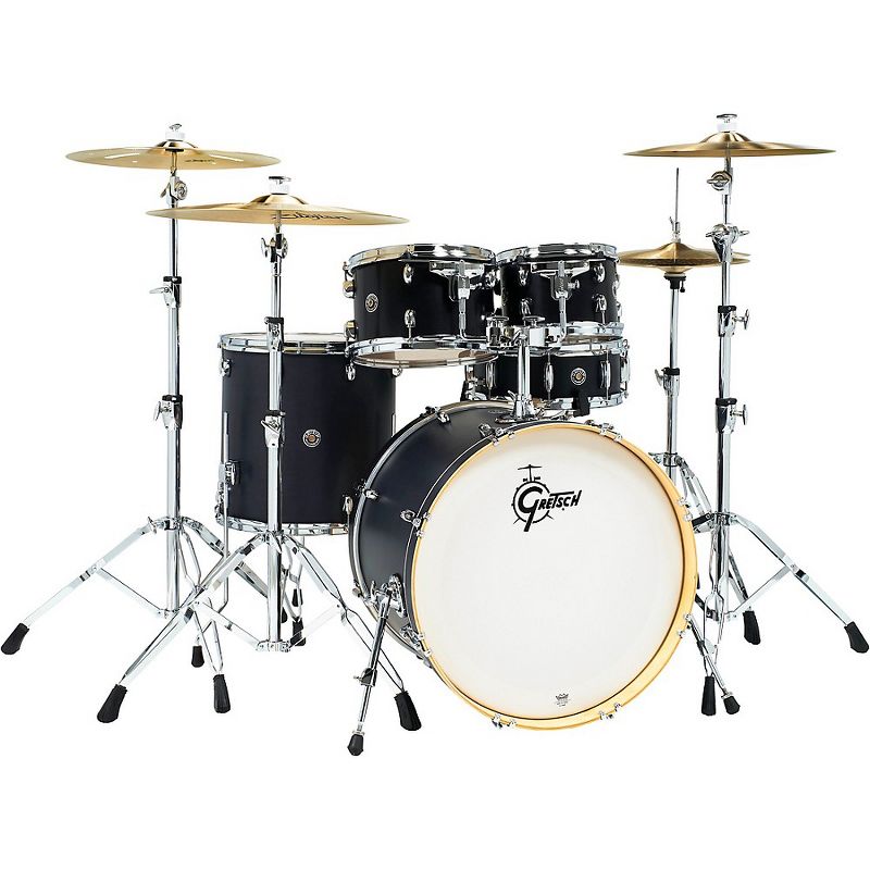 Gretsch Drums Catalina Special Edition Birch 5-Piece Shell Pack with 22" Bass Drum Ebony Satin