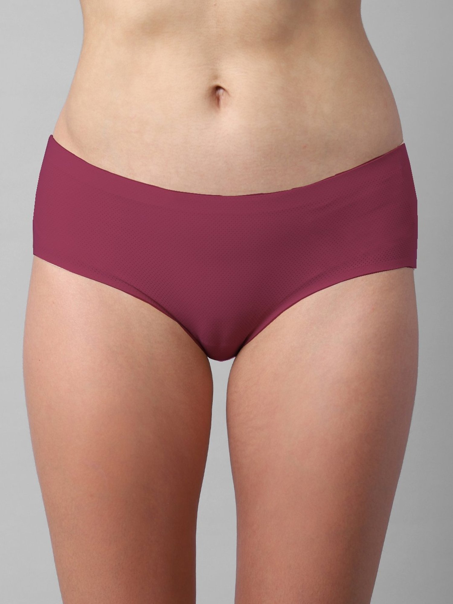 Erotissch Maroon Seamless Bikini Panty