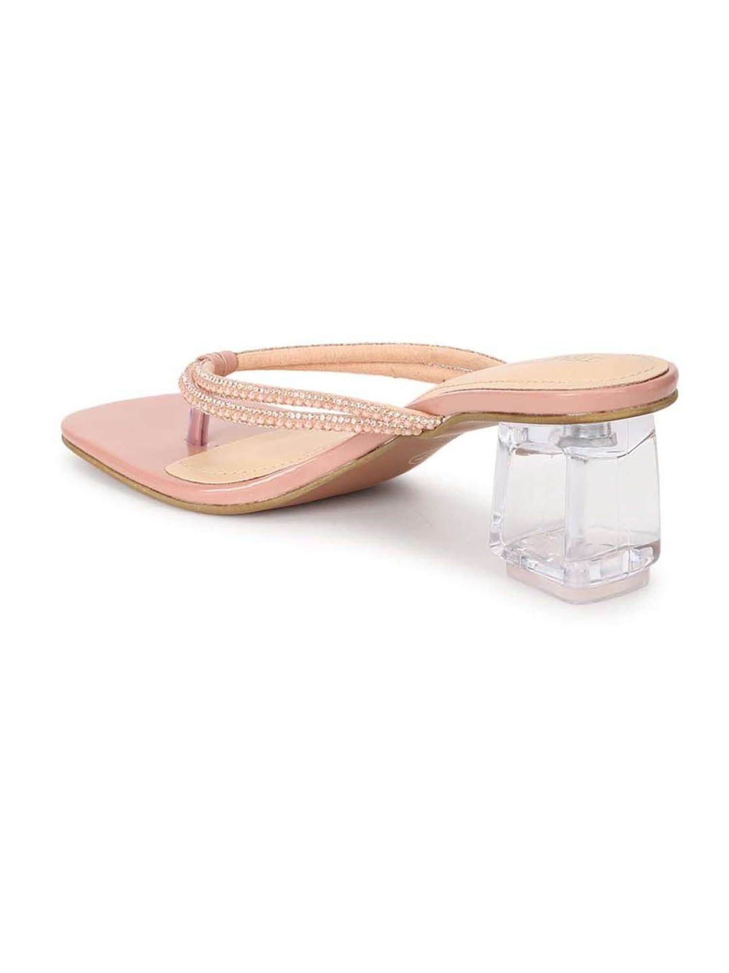 Truffle Collection Women's Nude Thong Sandals