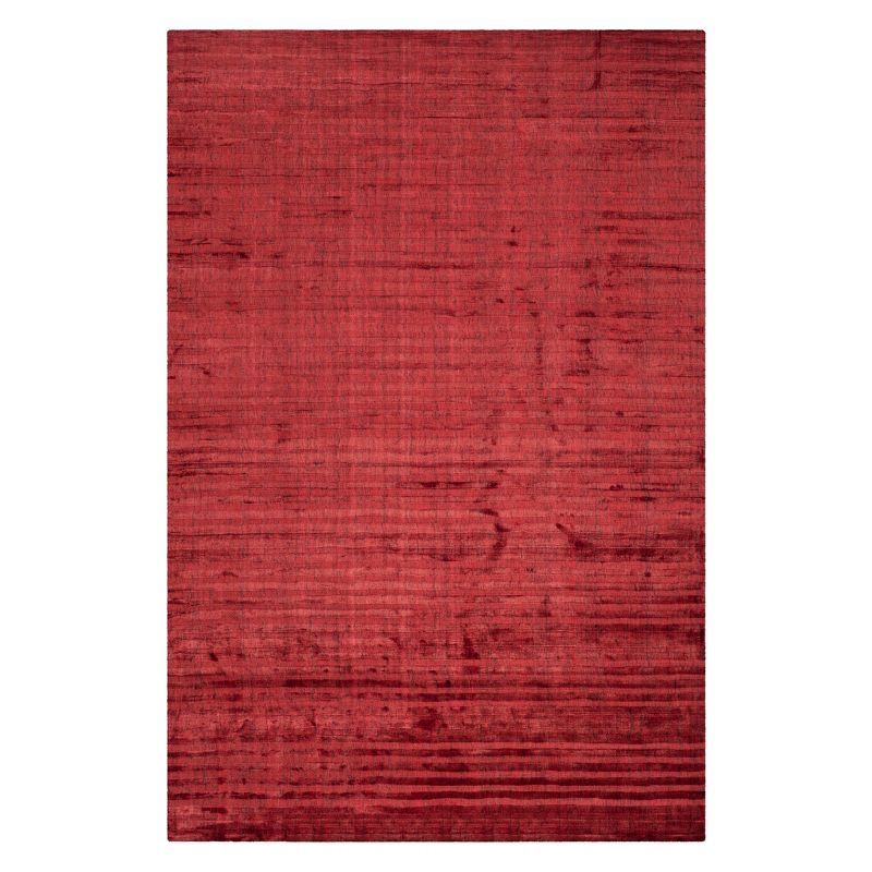 6'x9' Solid Area Rug Red - Safavieh