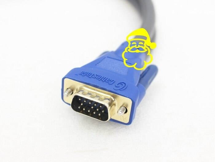 VGA/SXGA Monitor Y-Splitter Cable FOR C2G Cables to Go 29610One HD15 Male to Two HD15 Female SXGA