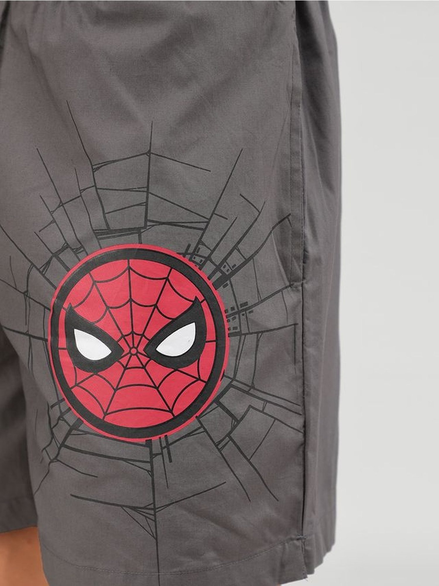 Zoiro Charcoal Cotton Regular Fit Printed Boxers