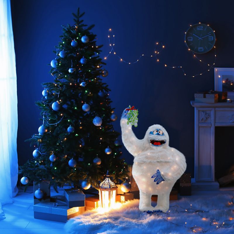 Rudolph the Red-Nosed Reindeer 42" Rudolph 3D Led Prelit Yard Decor Bumble W Mistletoe